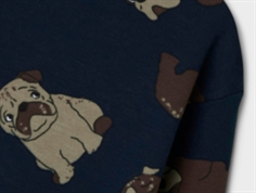 Name It dark sapphire hunde sweatshirt